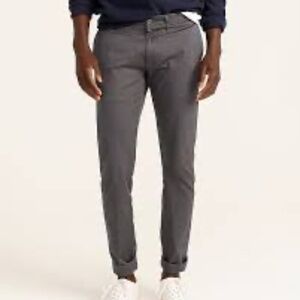 J Crew Straight Grey Men's Khakis